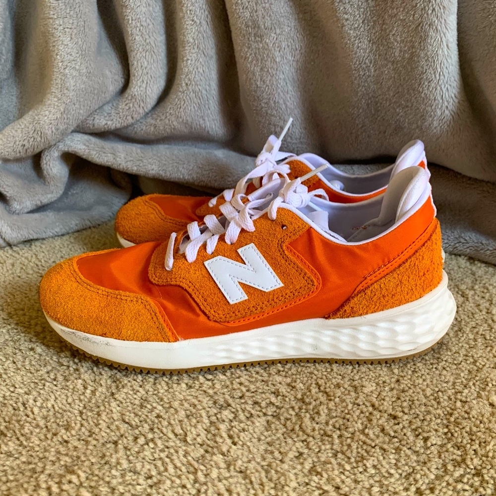 Orange X-70 New Balance Tennis Shoes